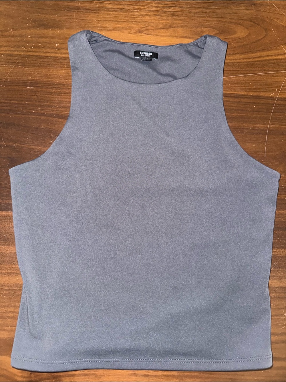 Express Body Contour High Neck Tank Top